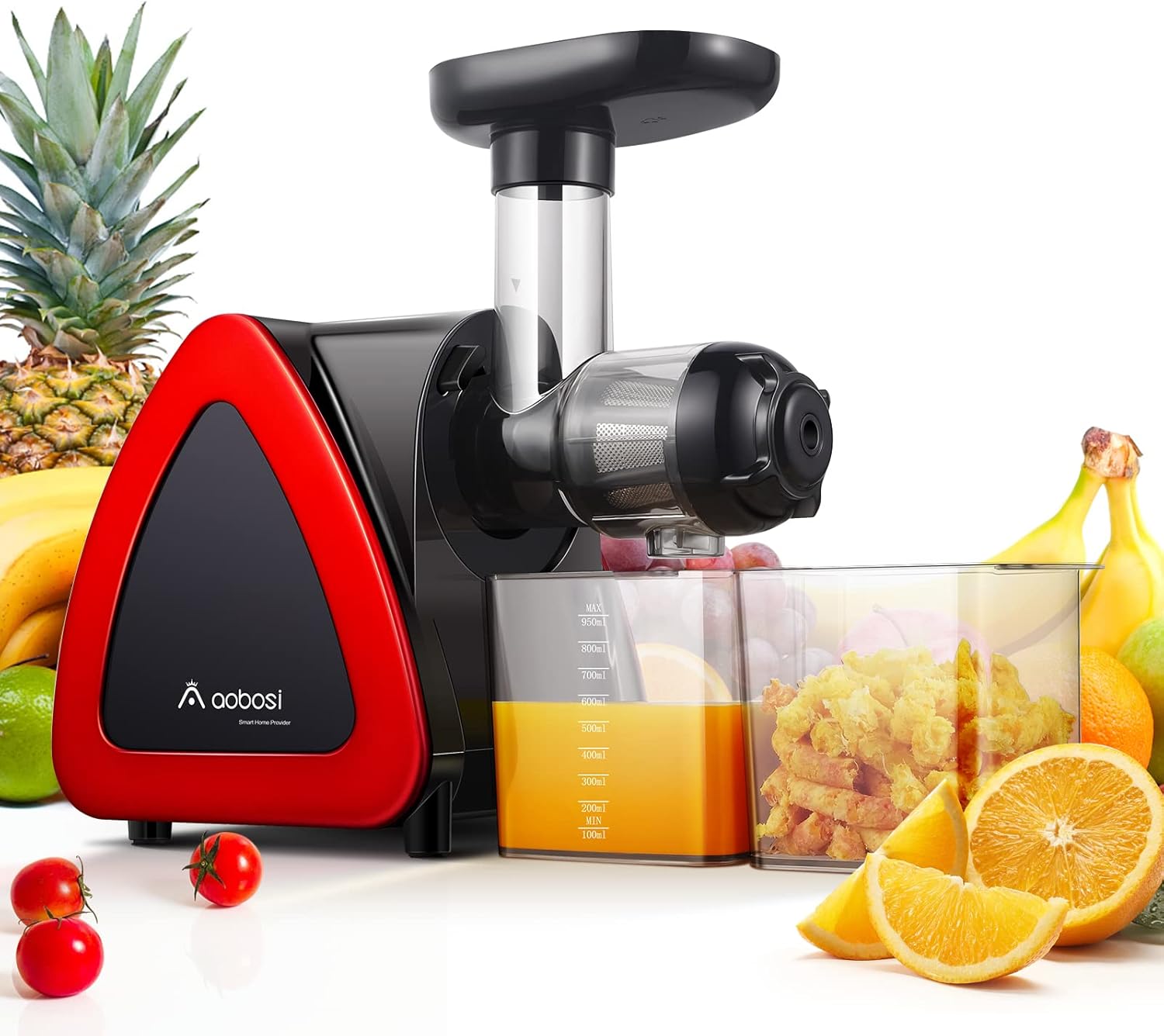 Slow Juicer, Aobosi Slow Masticating Juicer, Cold Press Juicer Machines with Rev...
