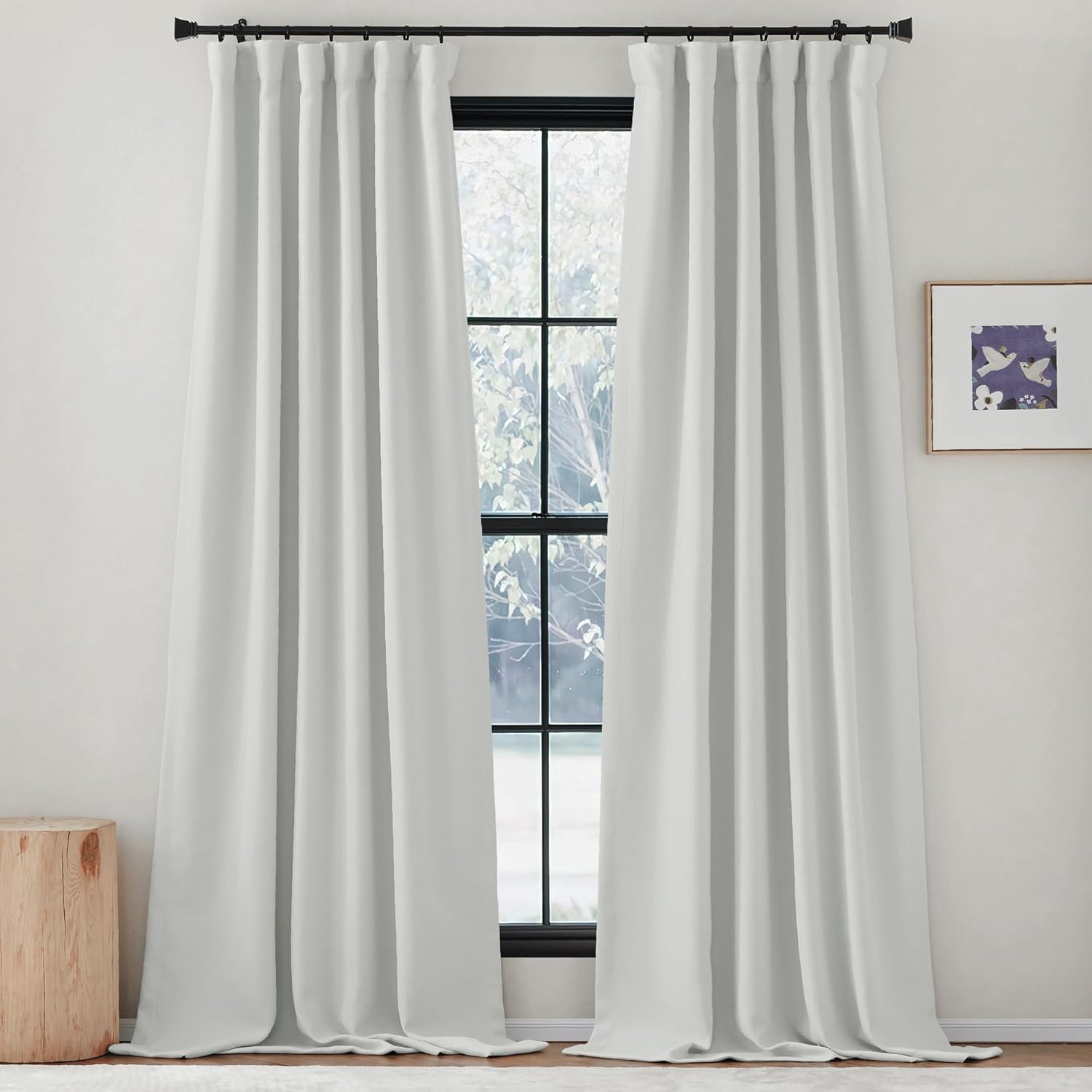 NICETOWN Room Darkening Curtains, Special Window Drapes for Light Block and Voic...