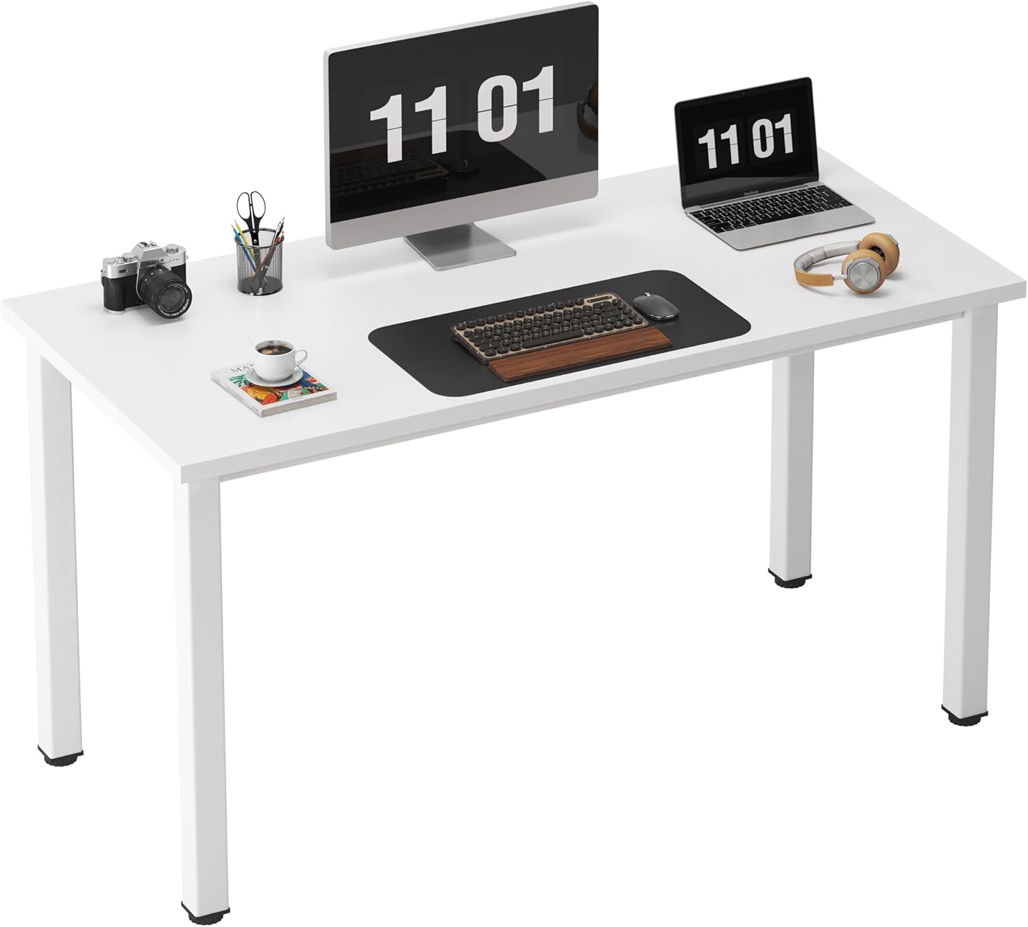 Special Need Computer Desk, Modern Home Office Desk 47 Inch, Affordable Simple S...