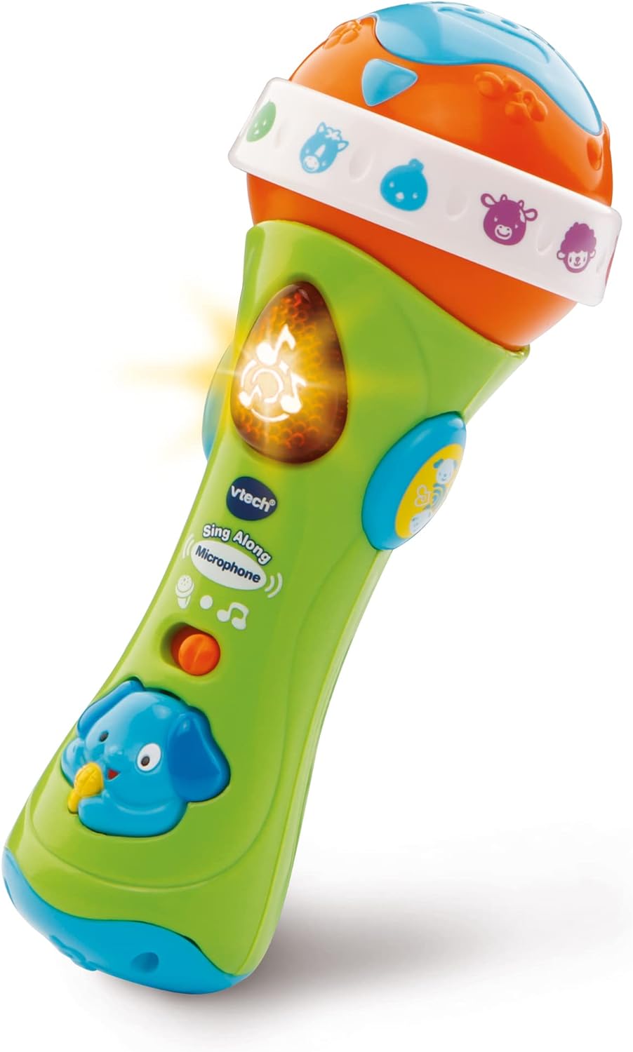 VTech Sing Along Microphone for Kids | Toddler Toy Microphone with Amplified Voi...