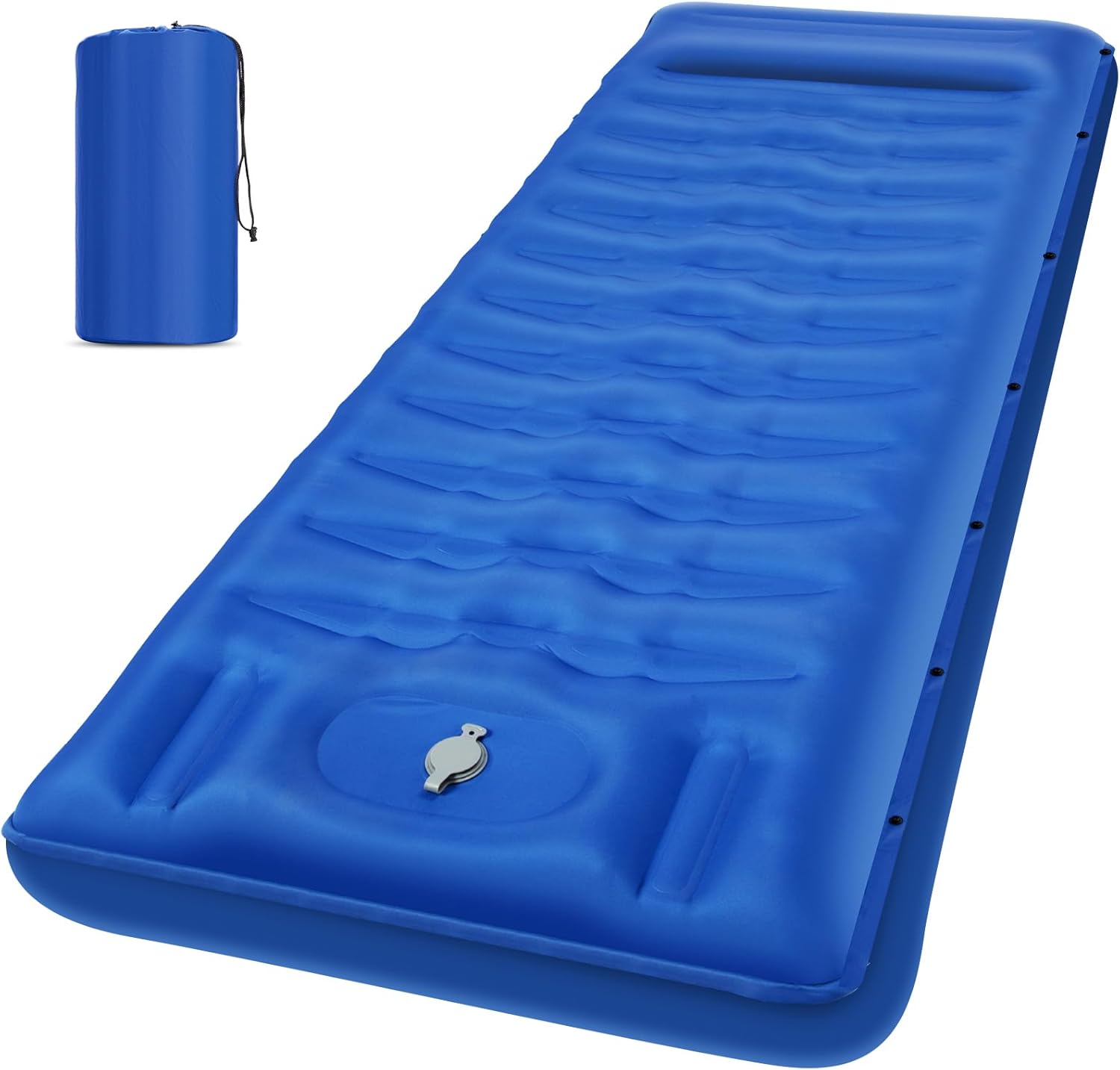 Sleeping Pad, Ultralight Thicken Inflatable Sleeping Pad for Camping, Built-in P...