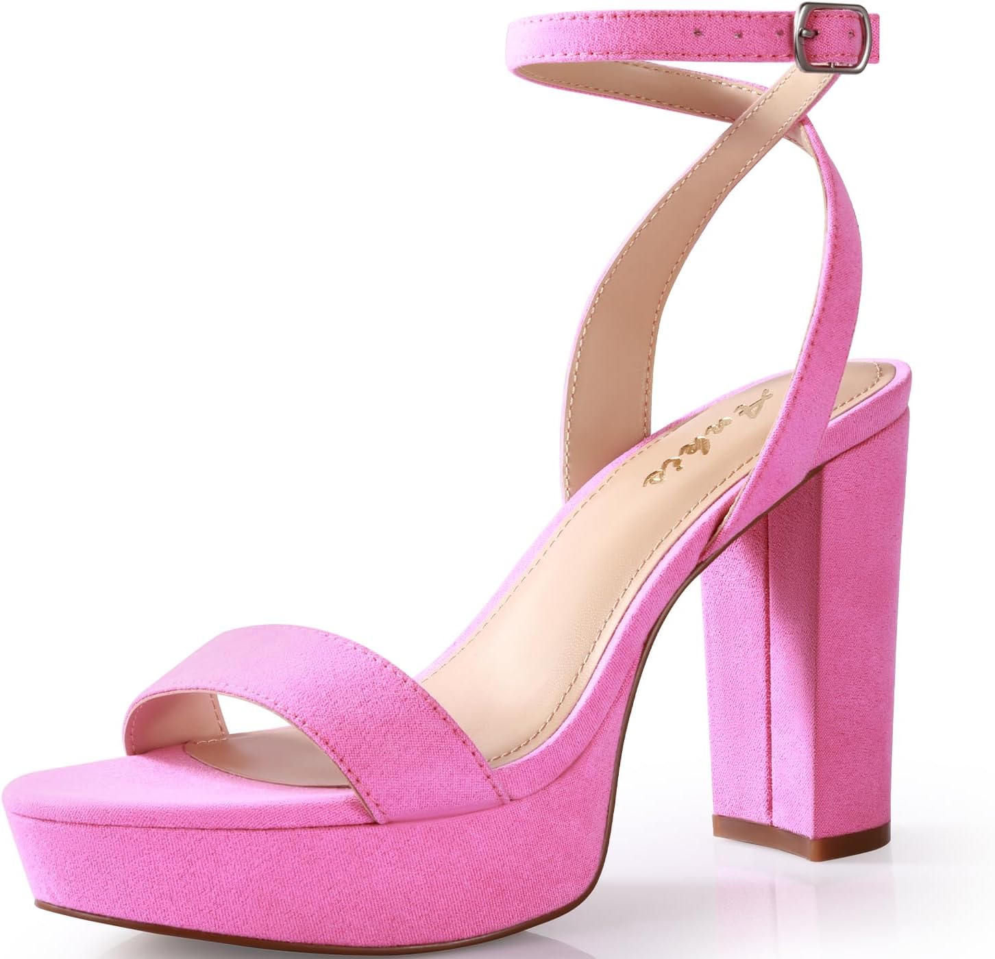 Ankis Platform Heels for Women, Special Chunky Heels Sandals, Innovative Open To...