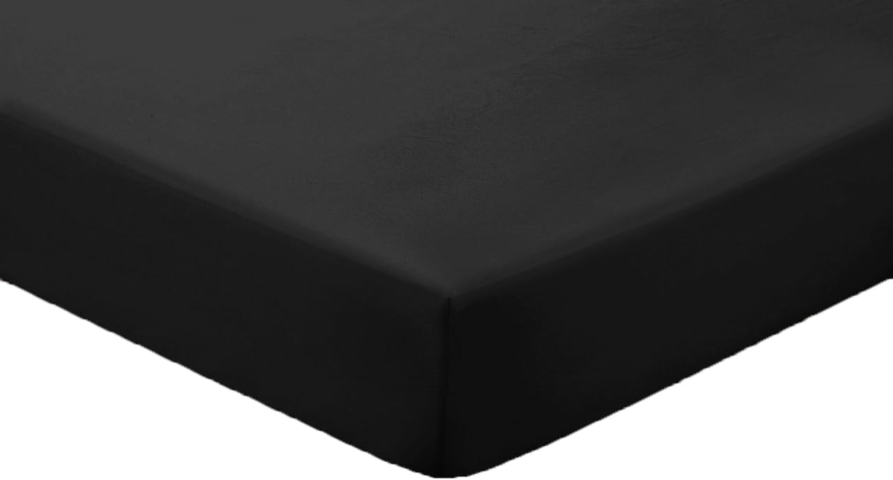 Amigozone Extra Deep 16"(40cm) Non Iron Percale Pollycotton Fitted Sheets (Doubl...