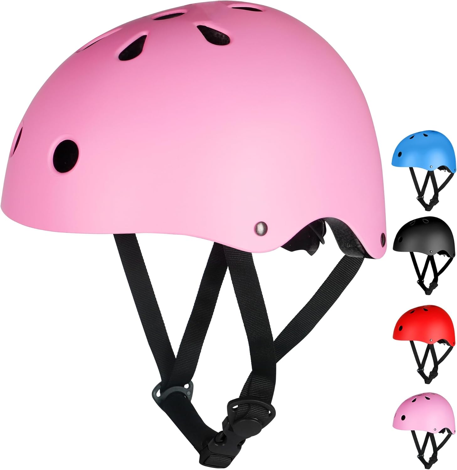 Kids Helmet, Kids Bike Helmet Age 3-13, Adjustable Cycle Helmet for Boys Girls &...