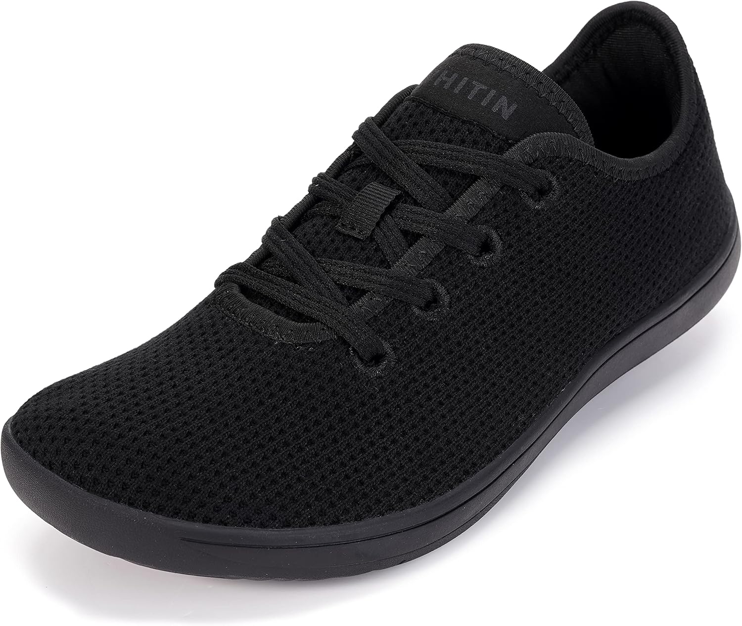 WHITIN Men's Wide Casual Barefoot Sneakers, Special Minimalist Style Sneakers wi...
