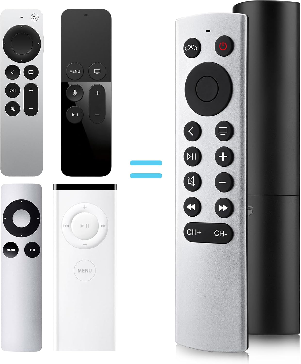 Replacement for Apple-4K-TV-Remote, Special Universal Siri Remote Control for Ap...
