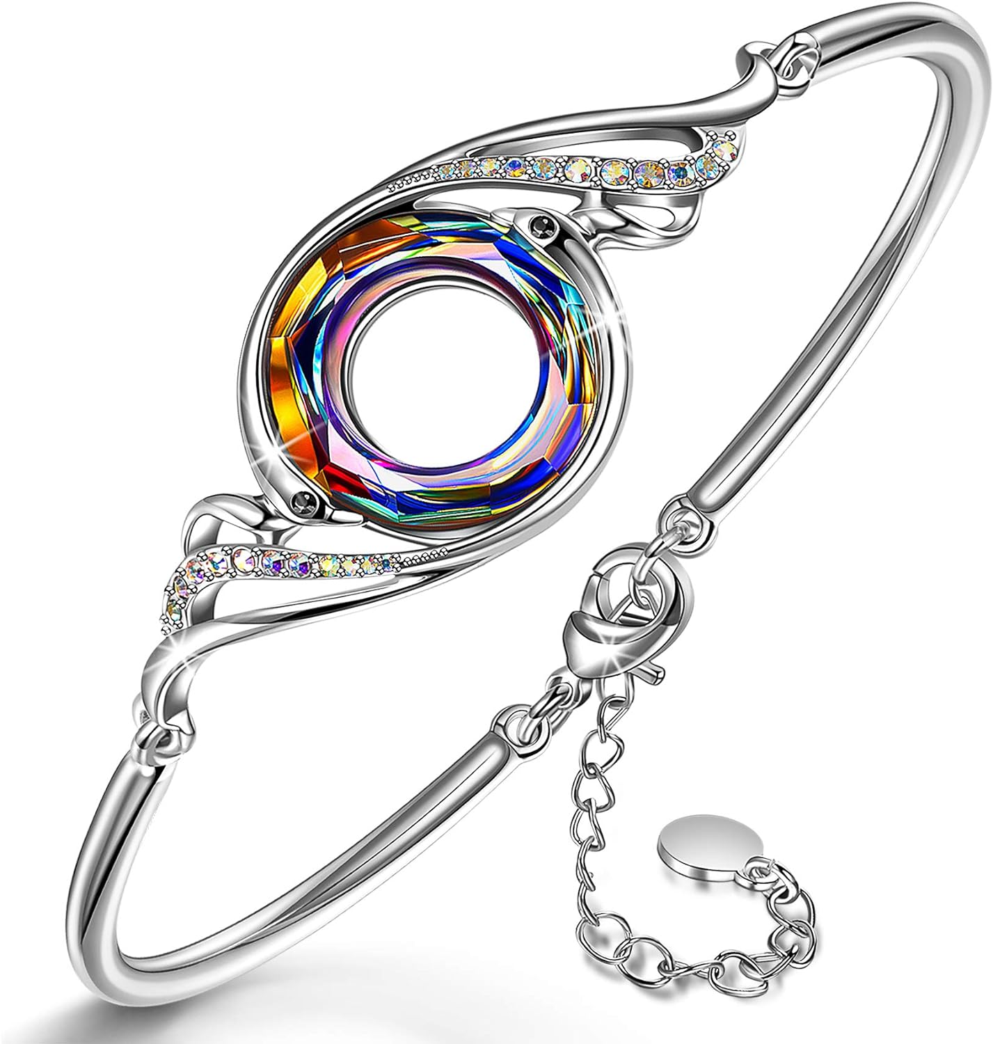 Kate Lynn Mother's Day Gifts for Women Bracelet Crystal Bangle Bracelets for Mum...
