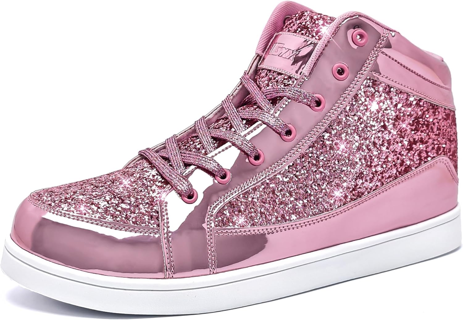 IGxx Glitter Shoes, Special Fashion High Top Casual Sequin Sparkly Sneakers, Inn...