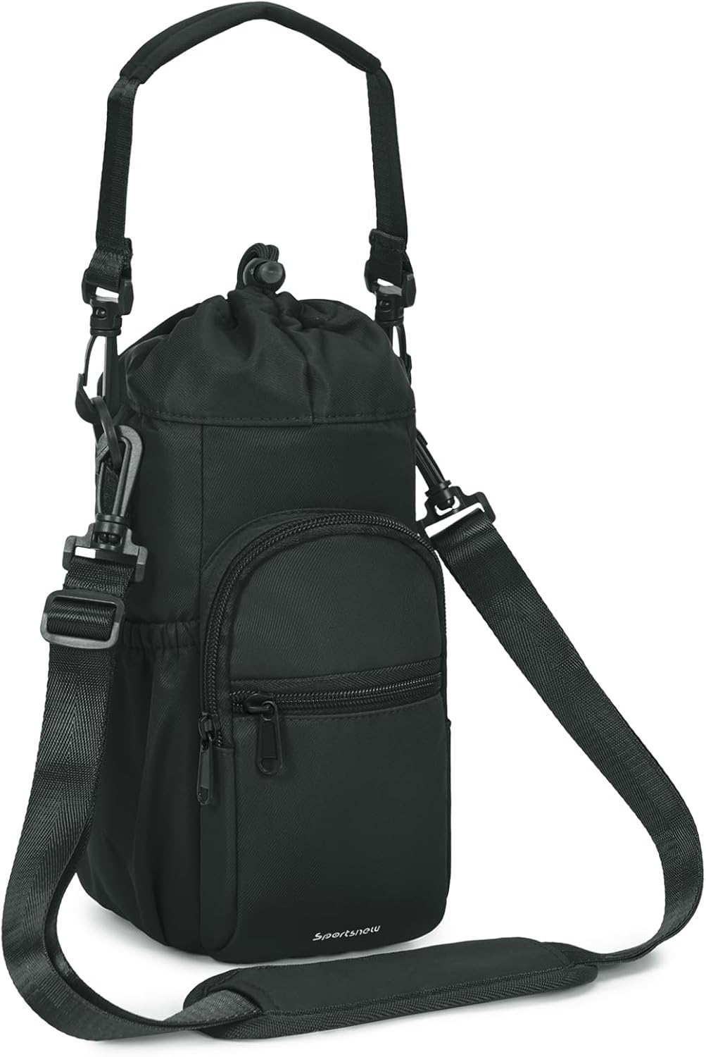 sportsnew Water Bottle Carrier with Shoulder Strap Insulated Water Bottle Holder...
