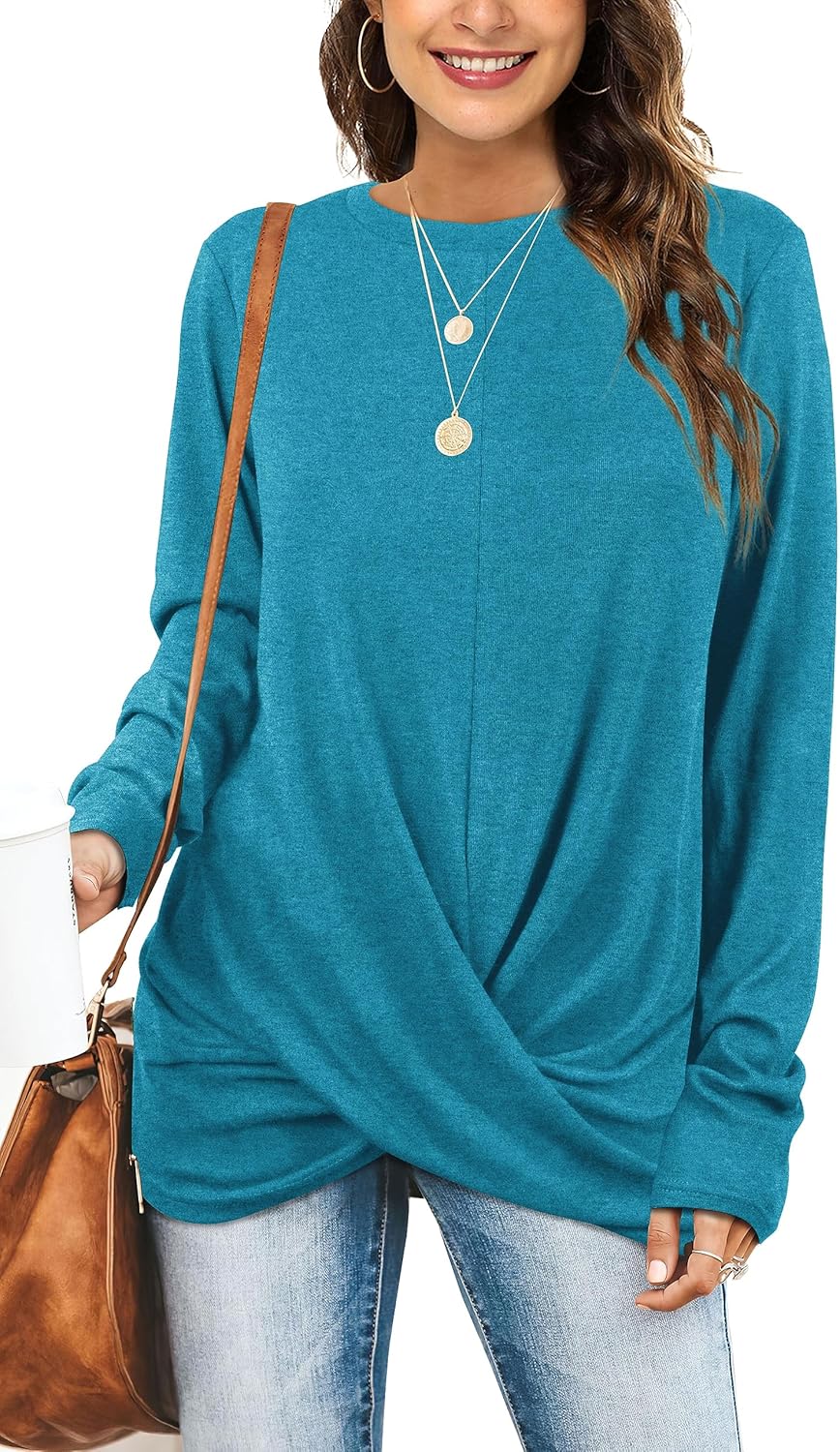 Aokosor Womens Tops, Special Long Sleeve Tops for Ladies, High-Quality Loose Fit...