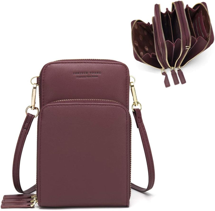 myfriday Crossbody Phone Bags for Women Small Shoulder Bag Handbags Multifunctio...