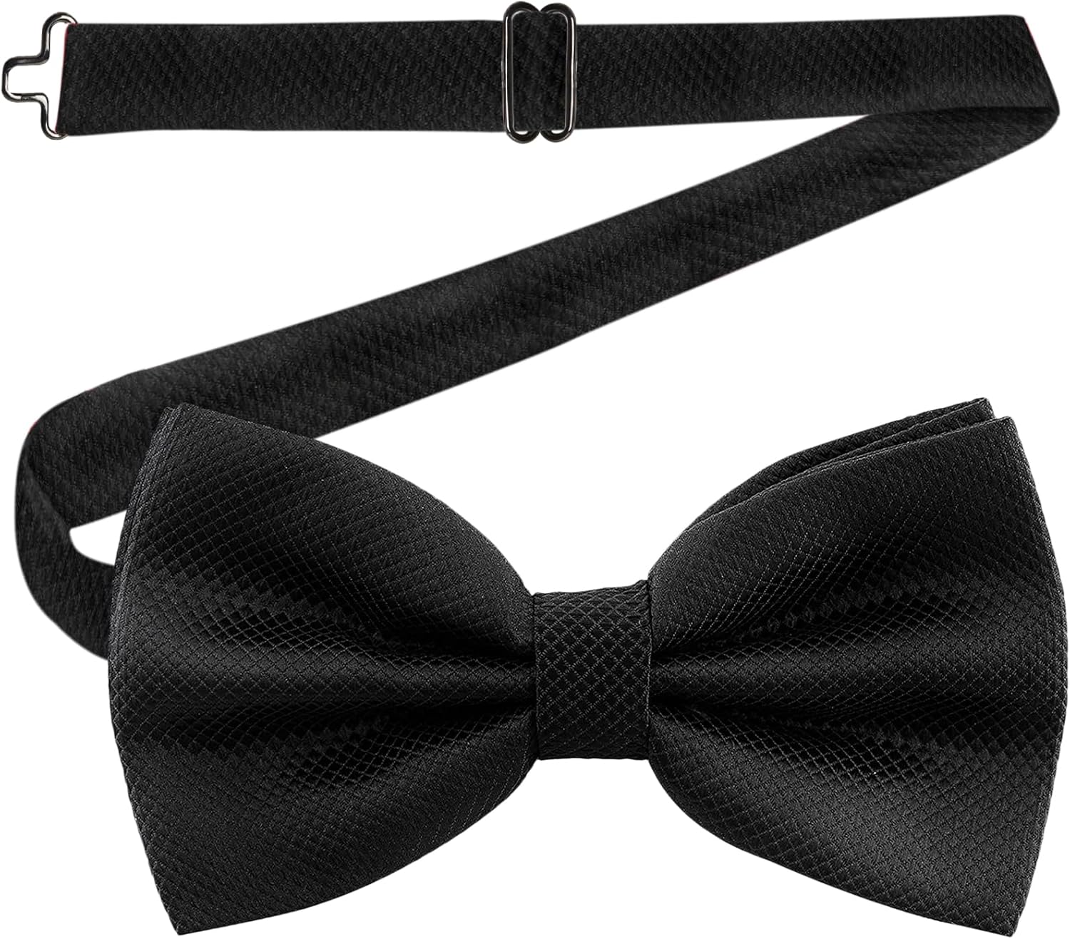 Man of Men Bow Ties for Men Pre-Tied Formal Tuxedo Bowtie - Adjustable Length -...