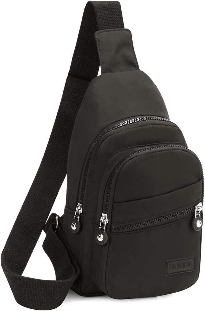 EVANCARY Small Sling Bag for Women Men, Sling Backpack Chest Daypack Crossbody B...