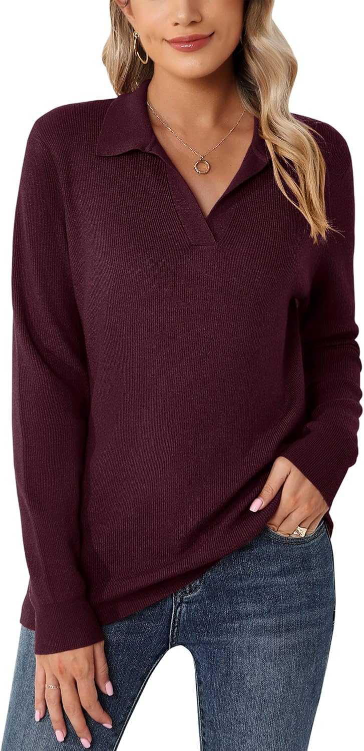Romanstii Women's Knitted Sweaters, Special Collared Sweater for Winter, Innovat...