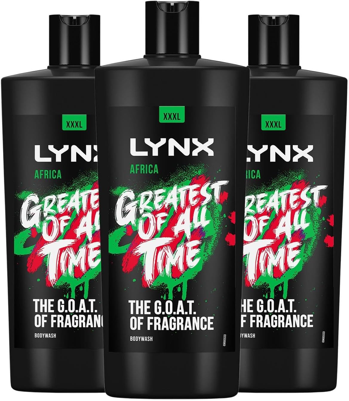 Lynx Shower Gel 12 Hours of Long Lasting Refreshing Fragrance Body Wash with Pla...
