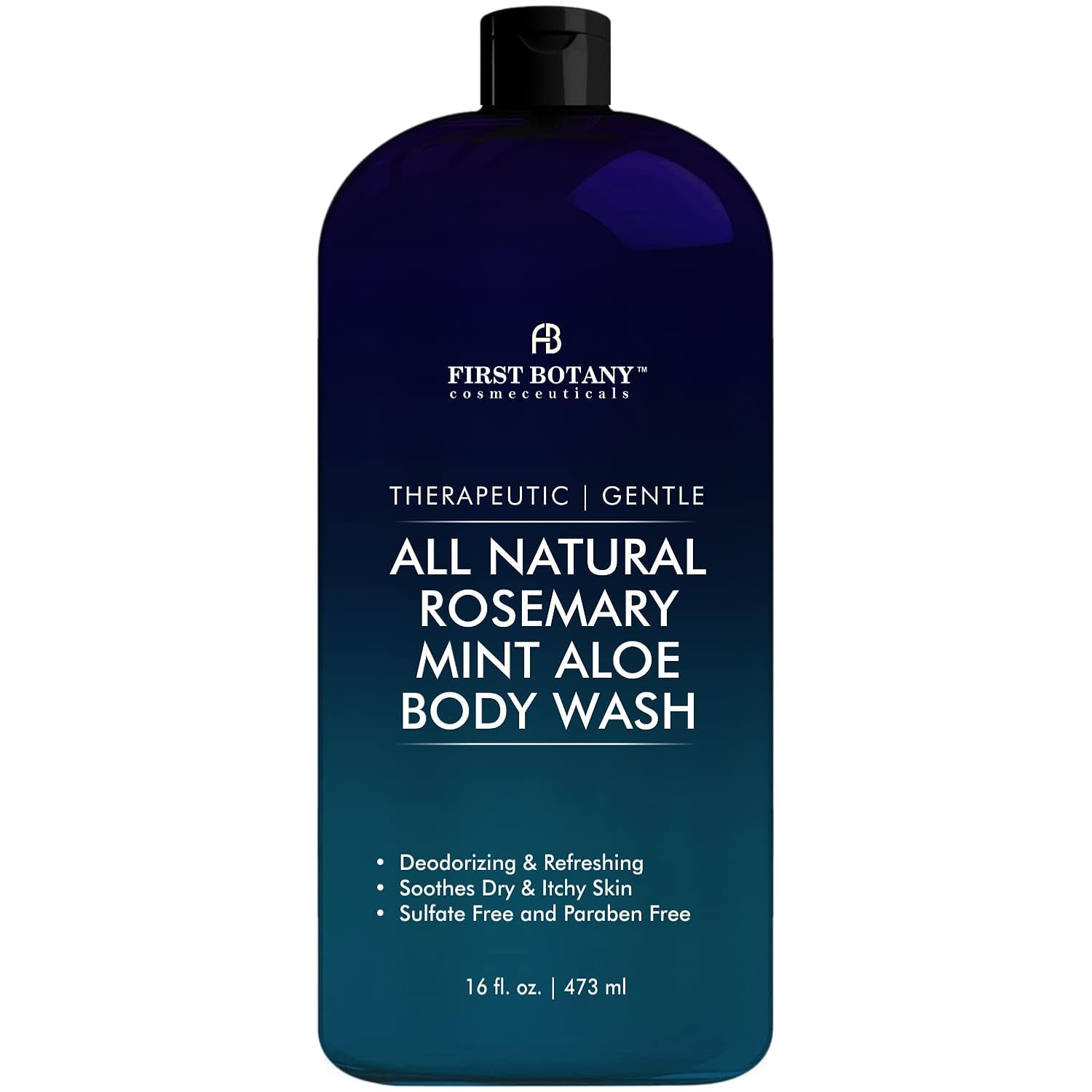First Botany, ALL Natural Body Wash - Fights Body Odor, Athlete's Foot, Jock Itc...