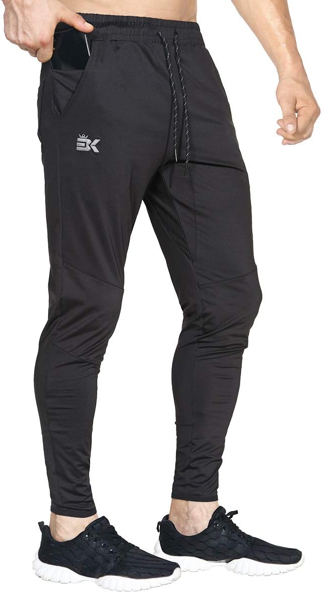 BROKIG Mens Lightweight Gym Jogger Pants, Special Men's Workout Sweatpants, Inno...