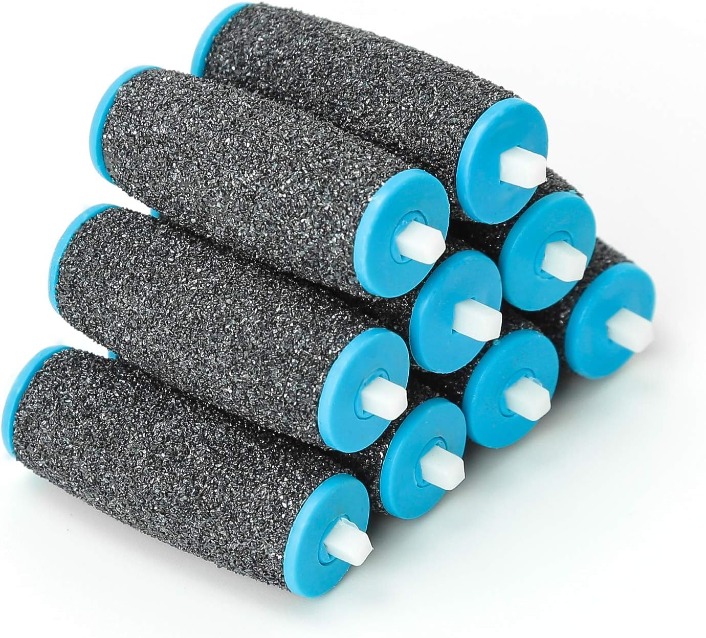 9Pcs Pedi Replacement Rollers Heads Refills, Extra Coarse for Pedicure Hard Skin...