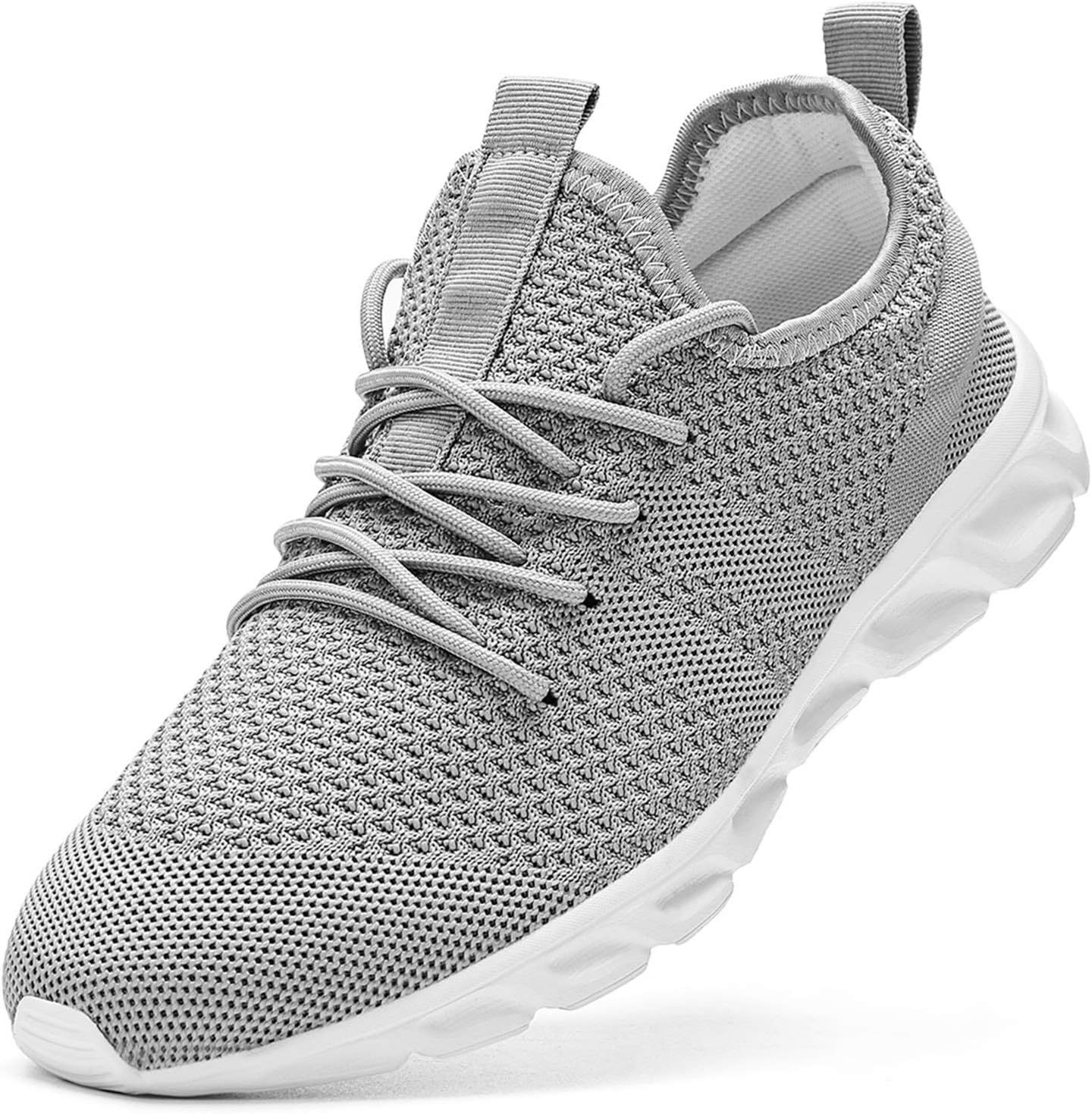 Damyuan Mens Running Walking Tennis Trainers Casual Gym Athletic Fitness Sport S...