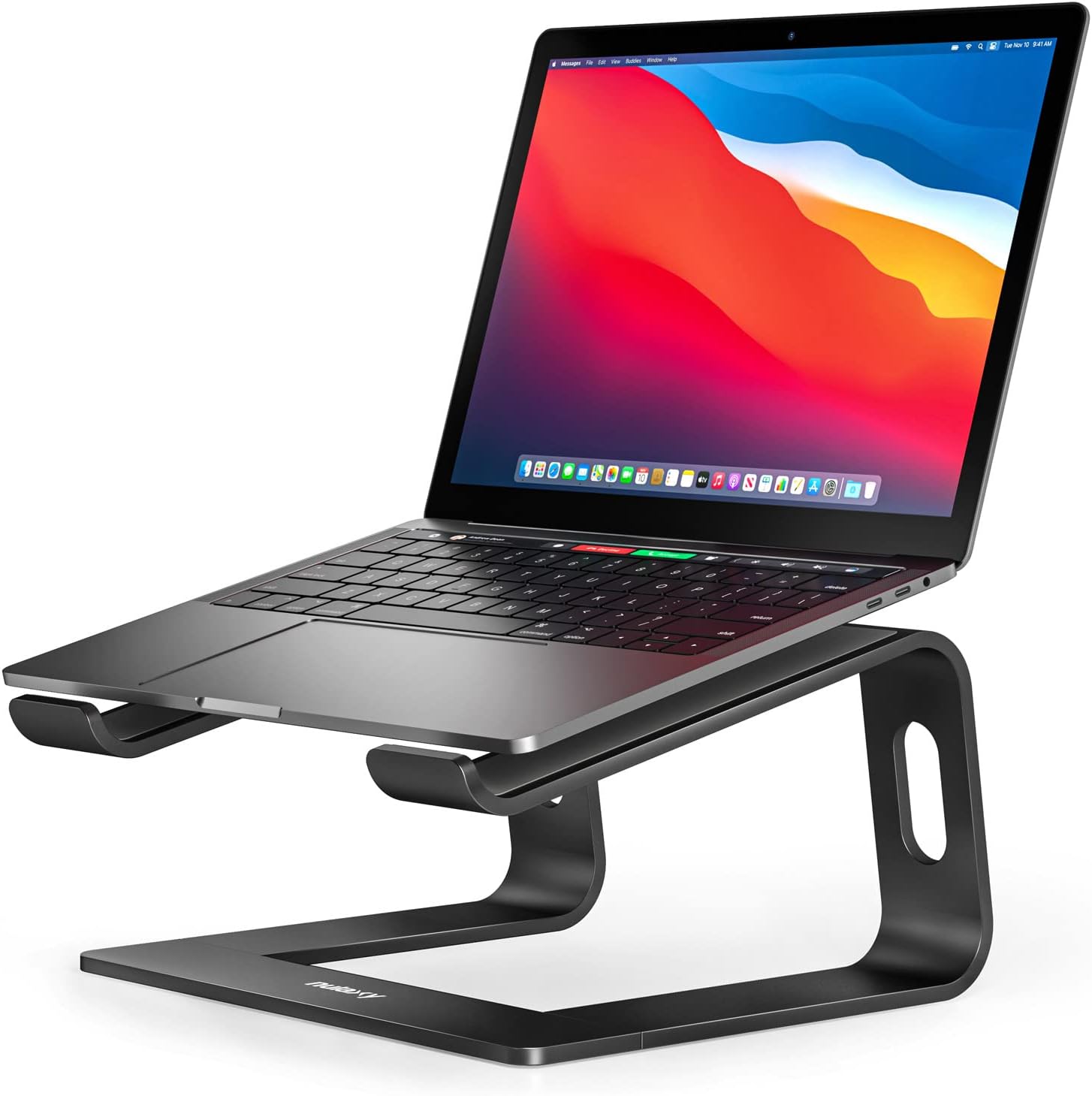 NULAXY Laptop Stand for Desk, Aluminum Laptop Riser, Ventilated Computer Stand C...