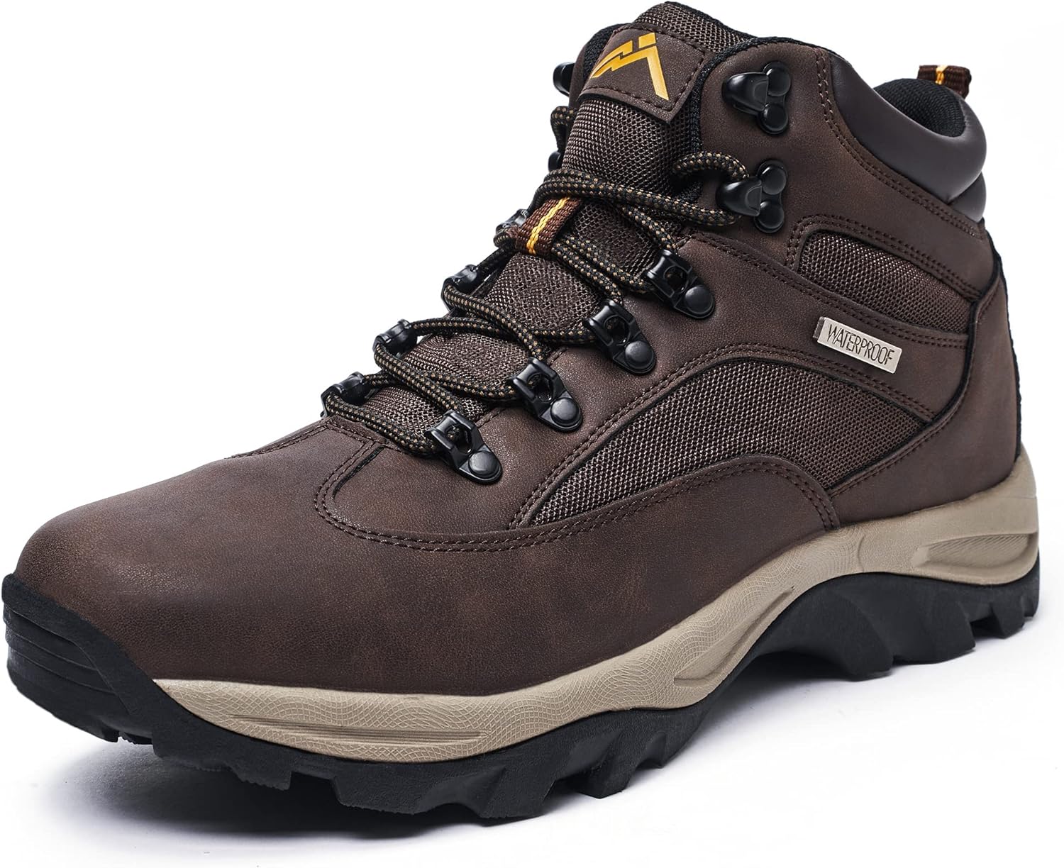 CC-Los Men's Waterproof Hiking Boots Work Boots Lightweight & All Day Comfort Wa...