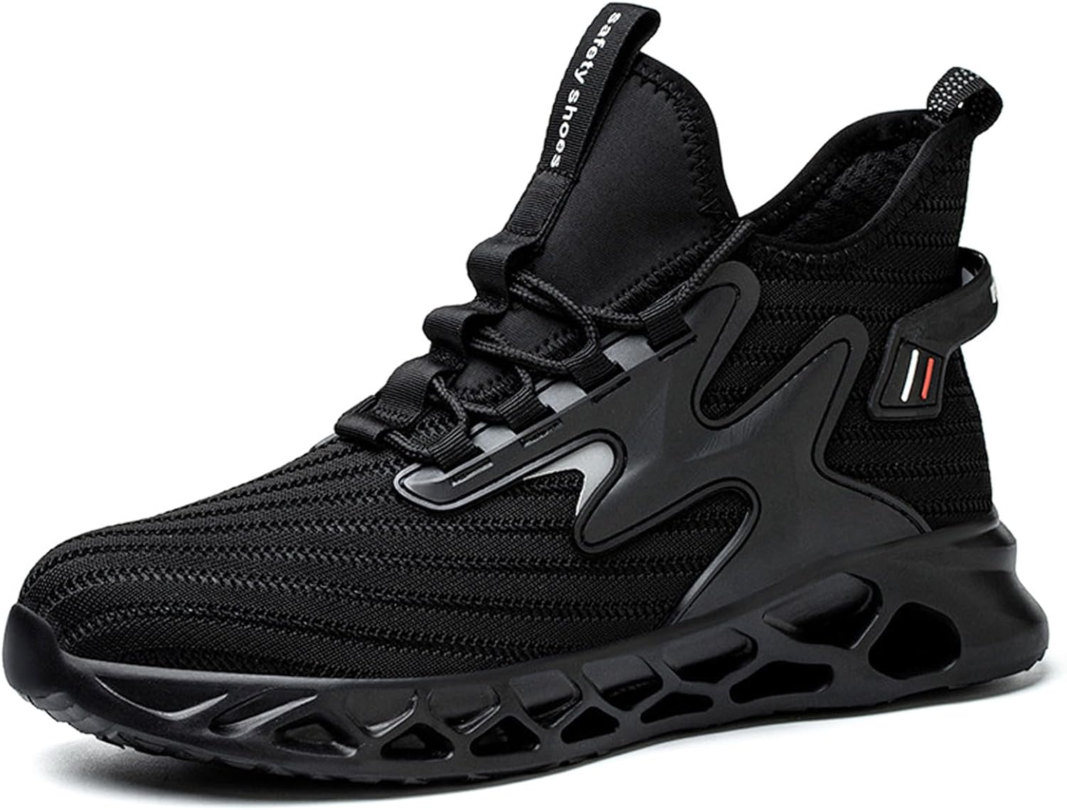 Steel Toe Shoes for Men Women Comfortable Lightweight Slip On Work Sneakers Cush...
