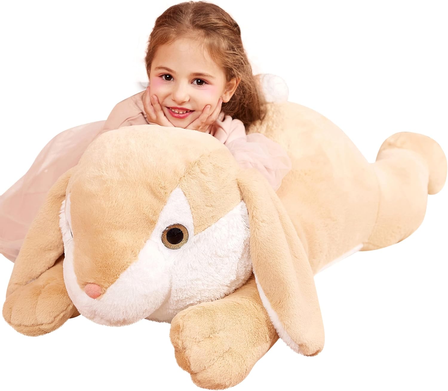 IKASA Giant Rabbit Stuffed Animal, Special Plush Toy for Kids, Innovative Large...