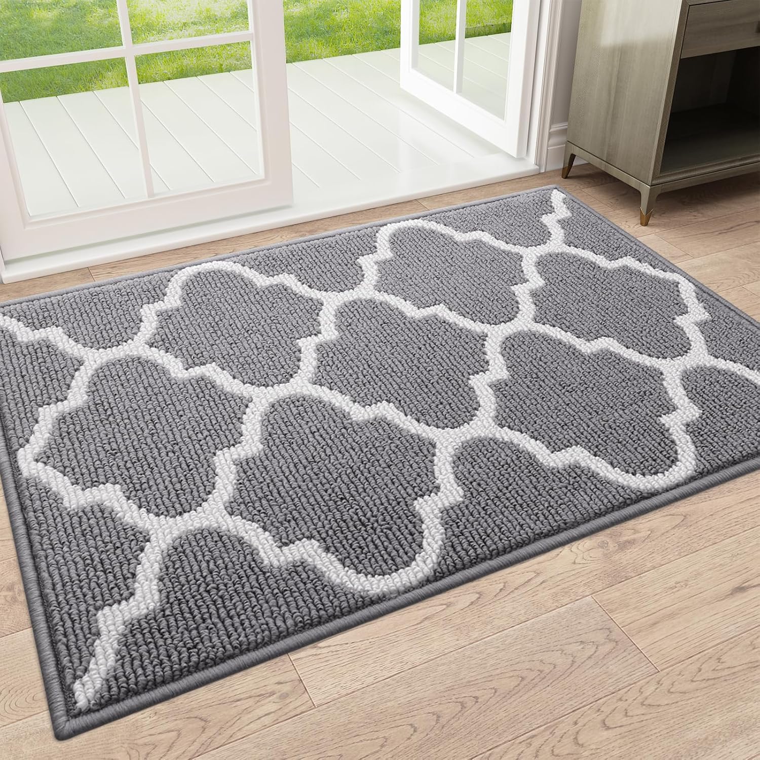 OLANLY Indoor Door Mat, 32x20, Non-Slip Absorbent...