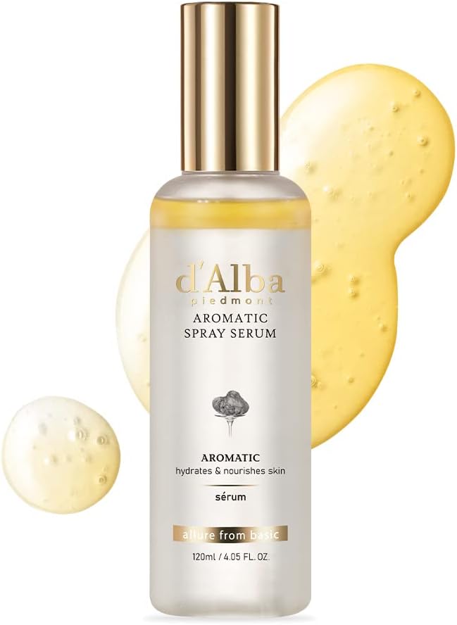 d'alba Italian White Truffle First Aromatic Spray Serum, Fragrant VEGAN Glowy An...