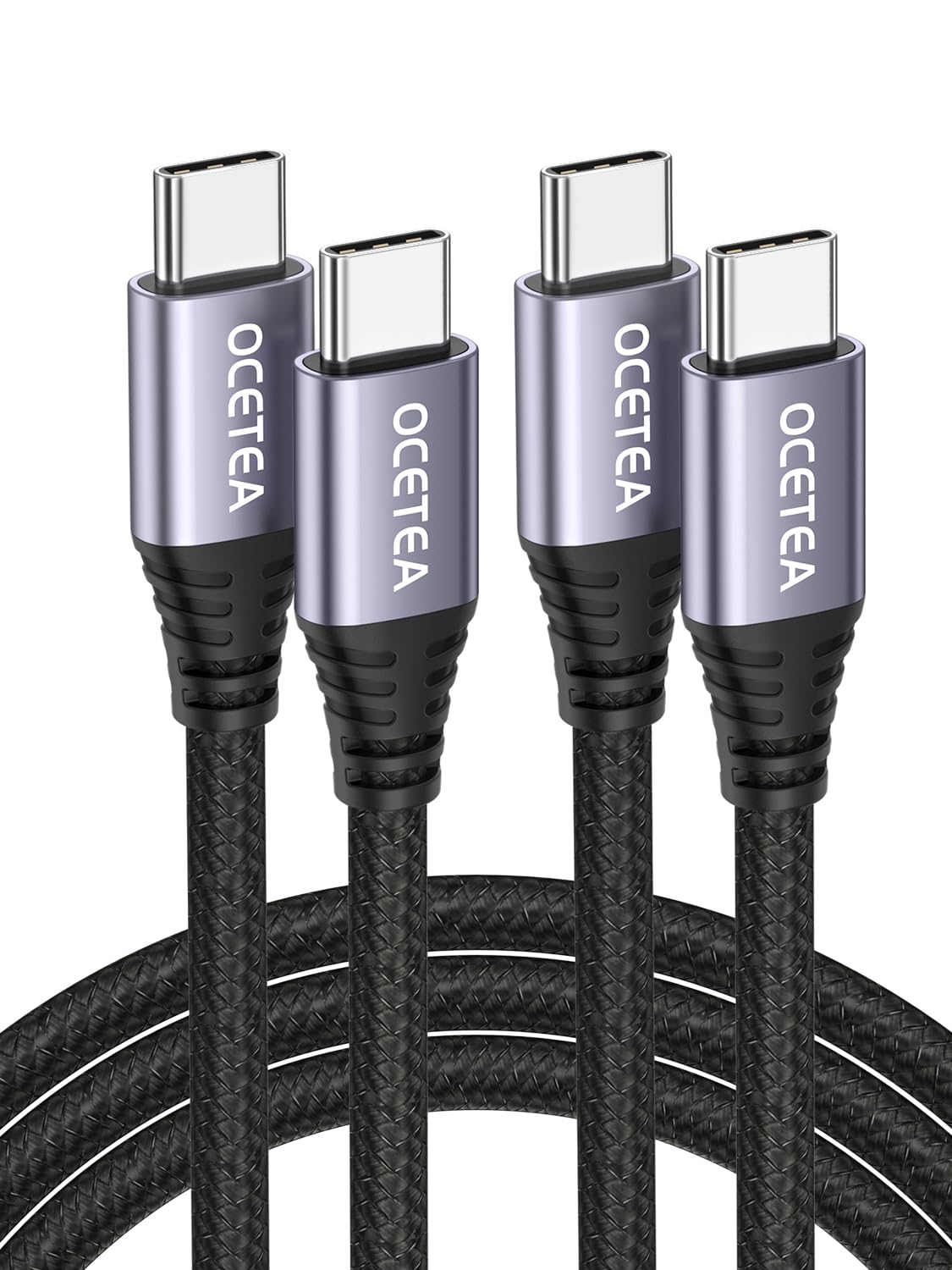 Ocetea USB C to USB C Charger Cable, 60W USB-C to C Cable Fast Charging Compatib...