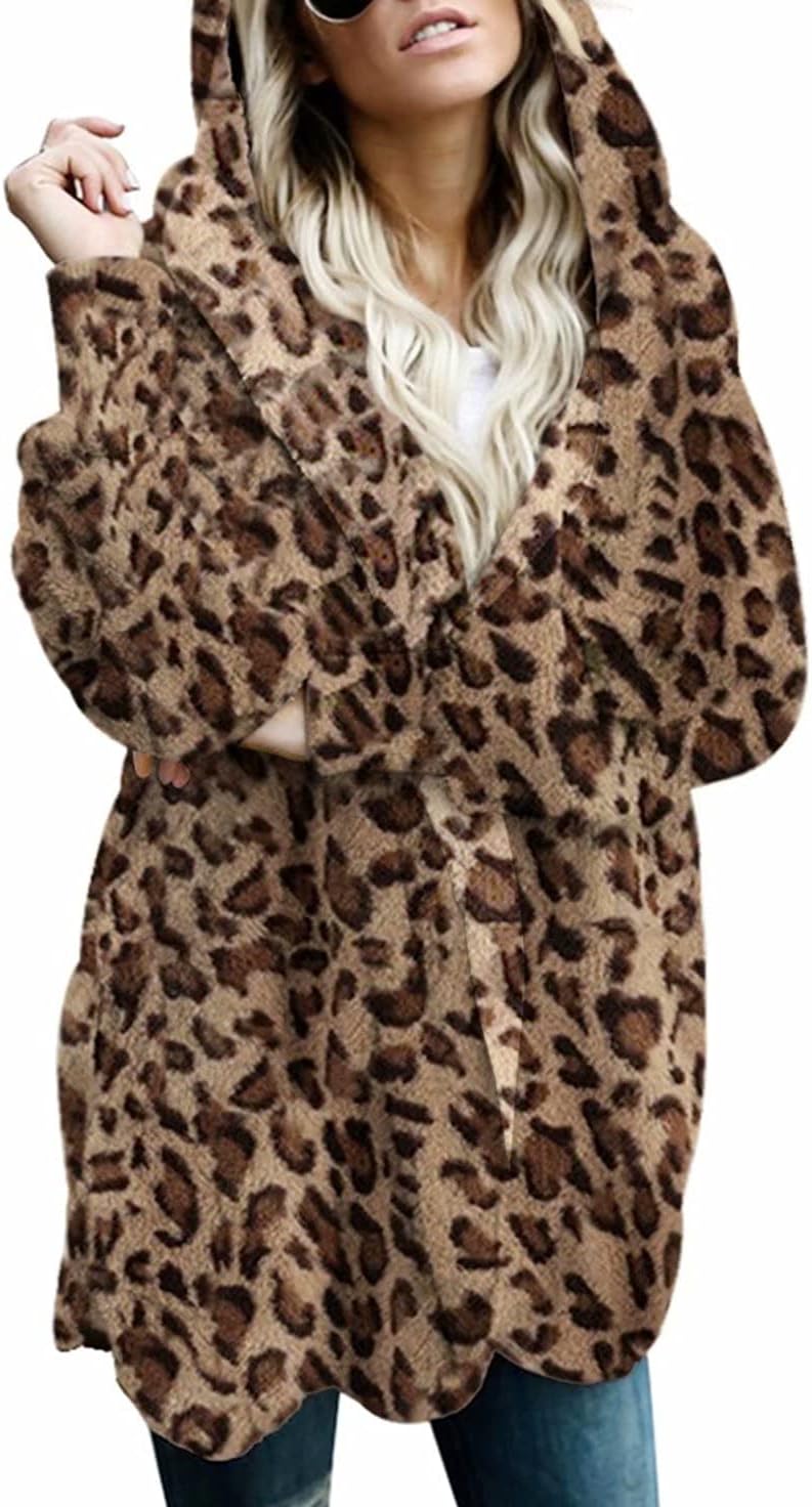 Dokotoo Womens Outerwear, Special Winter Long Sleeve Fuzzy Fleece, Innovative Ho...