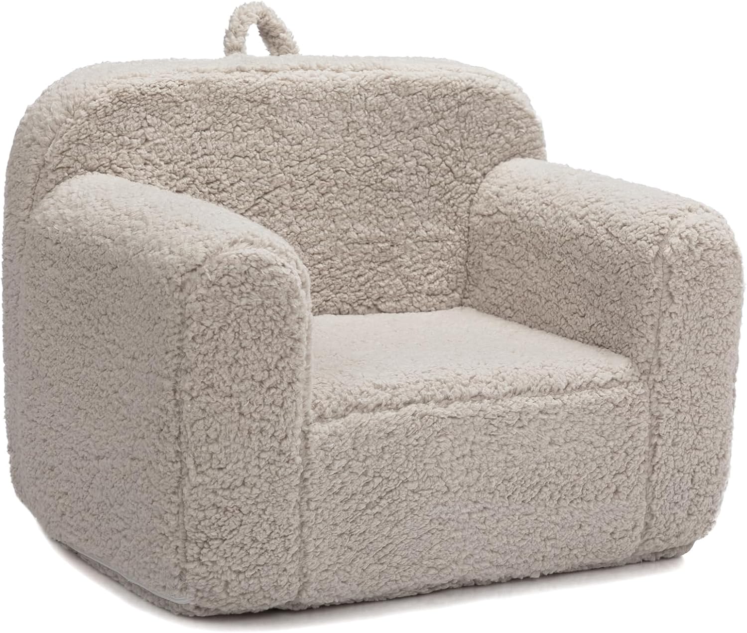 BEJOY Kids Sofa Ultra-Soft Snuggle Foam Filled Chair, Single Cuddly Sherpa Readi...