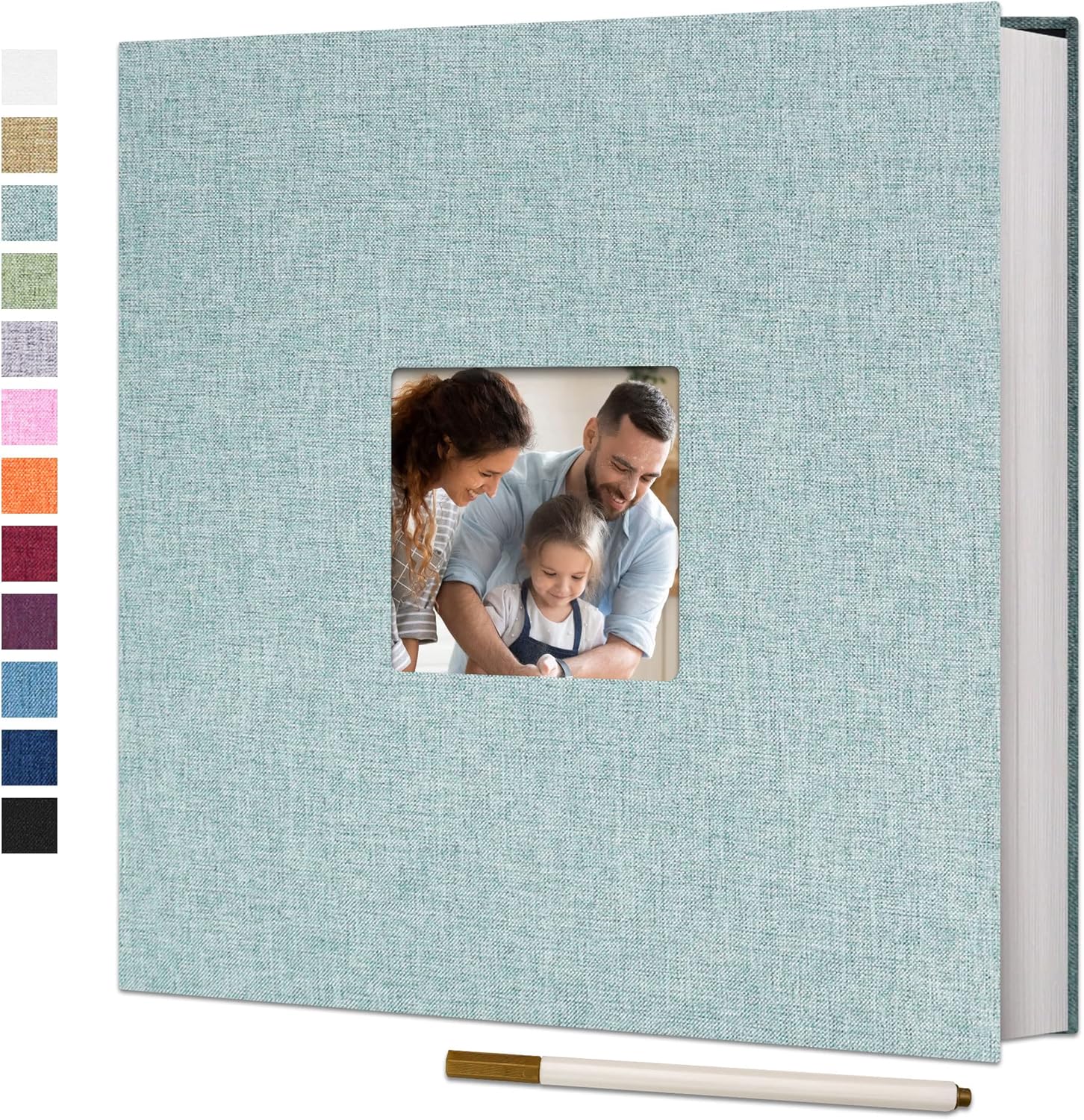 Vienrose Large Photo Album, Special Self Adhesive Scrapbook Album for Pictures,...