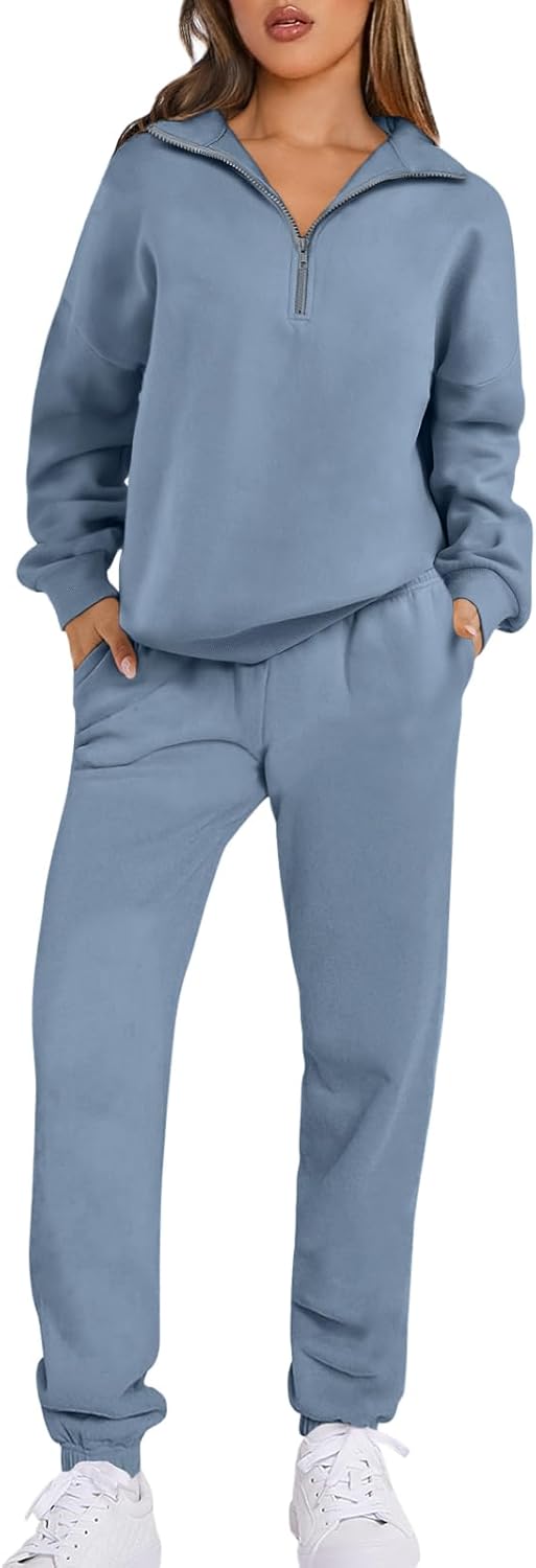 Prinbara Women 2 Piece Outfits, Special Sweat Set for Fall Winter 2024, Innovati...