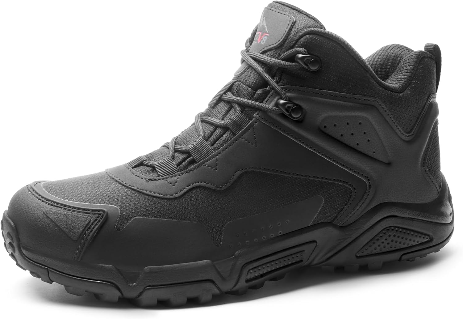 NORTIV 8 Men's Waterproof Hiking Boots, Special Lightweight Mid Ankle Outdoor Bo...