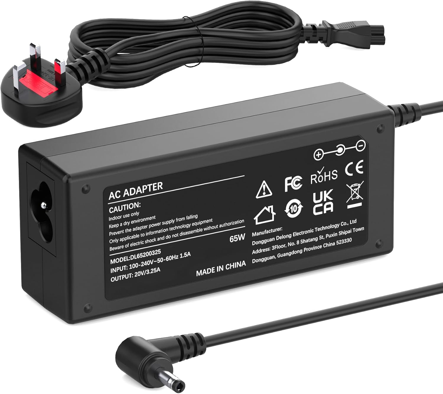 65W Lenovo Laptop Charger, Special Power Adapter for Lenovo IdeaPad 3 5 330 330s...
