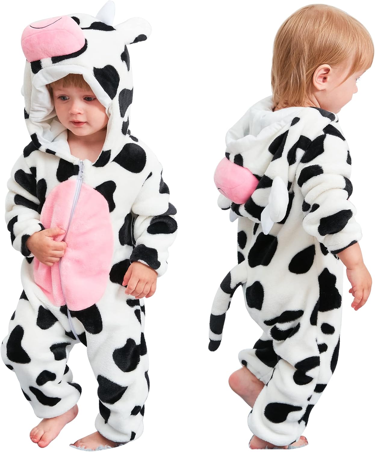 COOKY.D Unisex Winter Jumpsuit, Special Hooded Romper for 2-36 Months, Innovativ...
