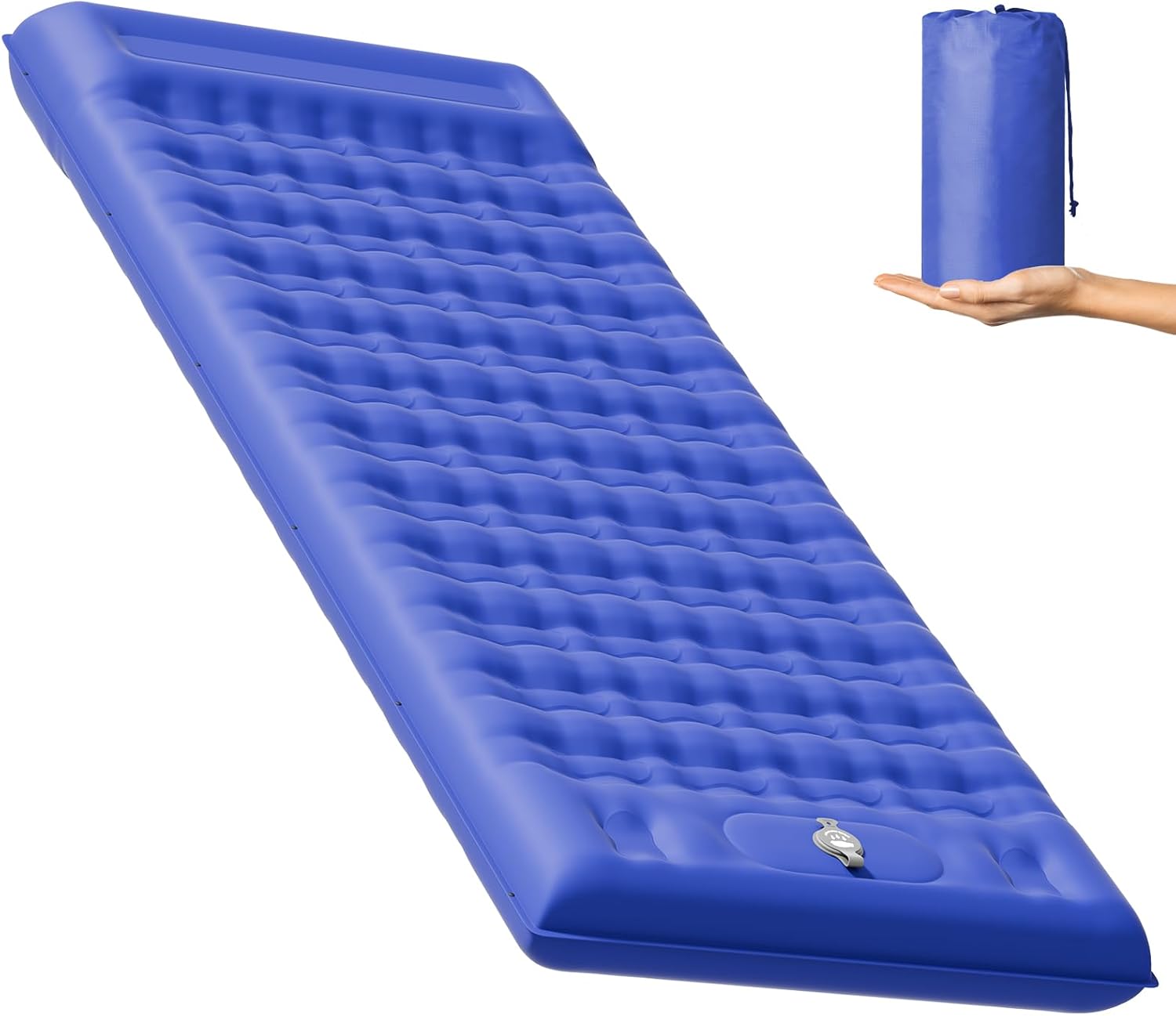 MAMBAKOTR Camping Air Bed 12-15CM Extra Thick, Rei...