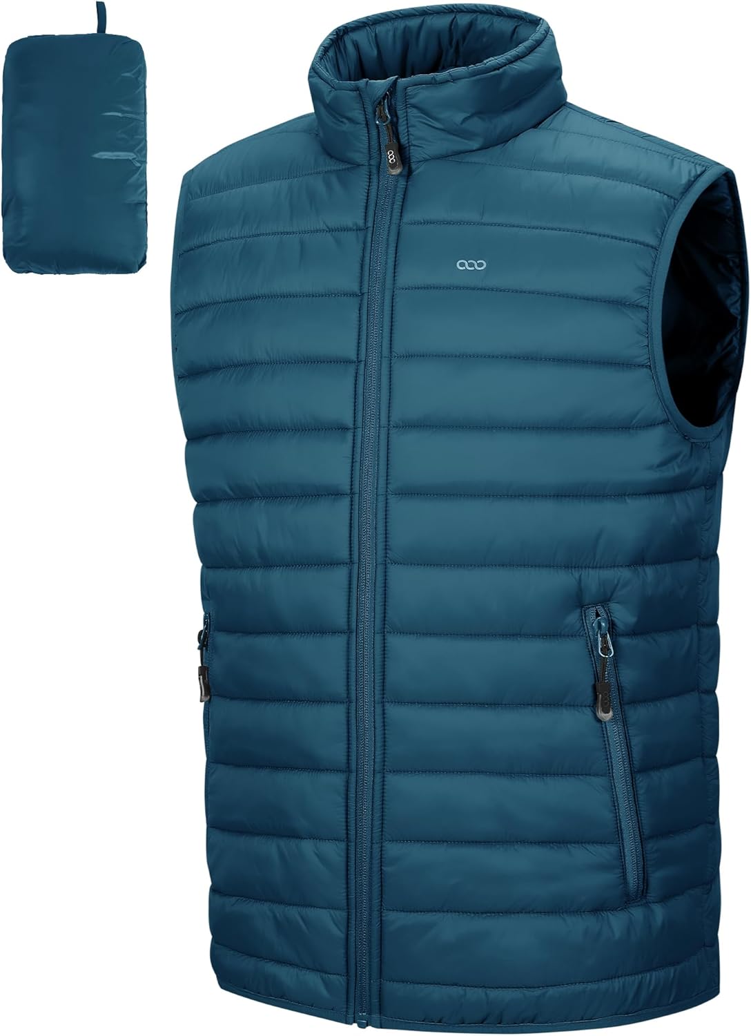 Premium 33,000ft Men's Lightweight Gilet, Versatile Packable Quilted Puffer Padd...