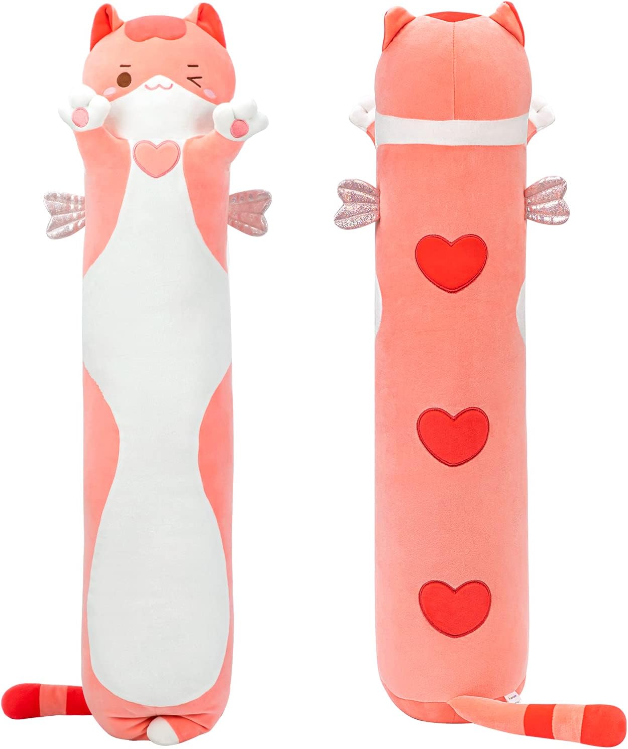 Mewaii Long Cat Plush Pillows, Special Stuffed Animals, Innovative Squishy Pillo...