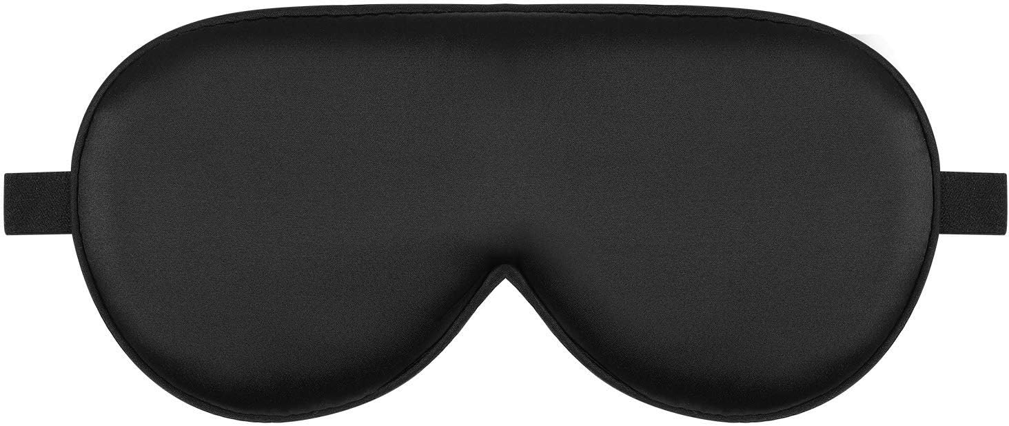 Alaska Bear Organic Mulberry Silk Sleep Mask Feather Light and Cloud Soft Eye Co...