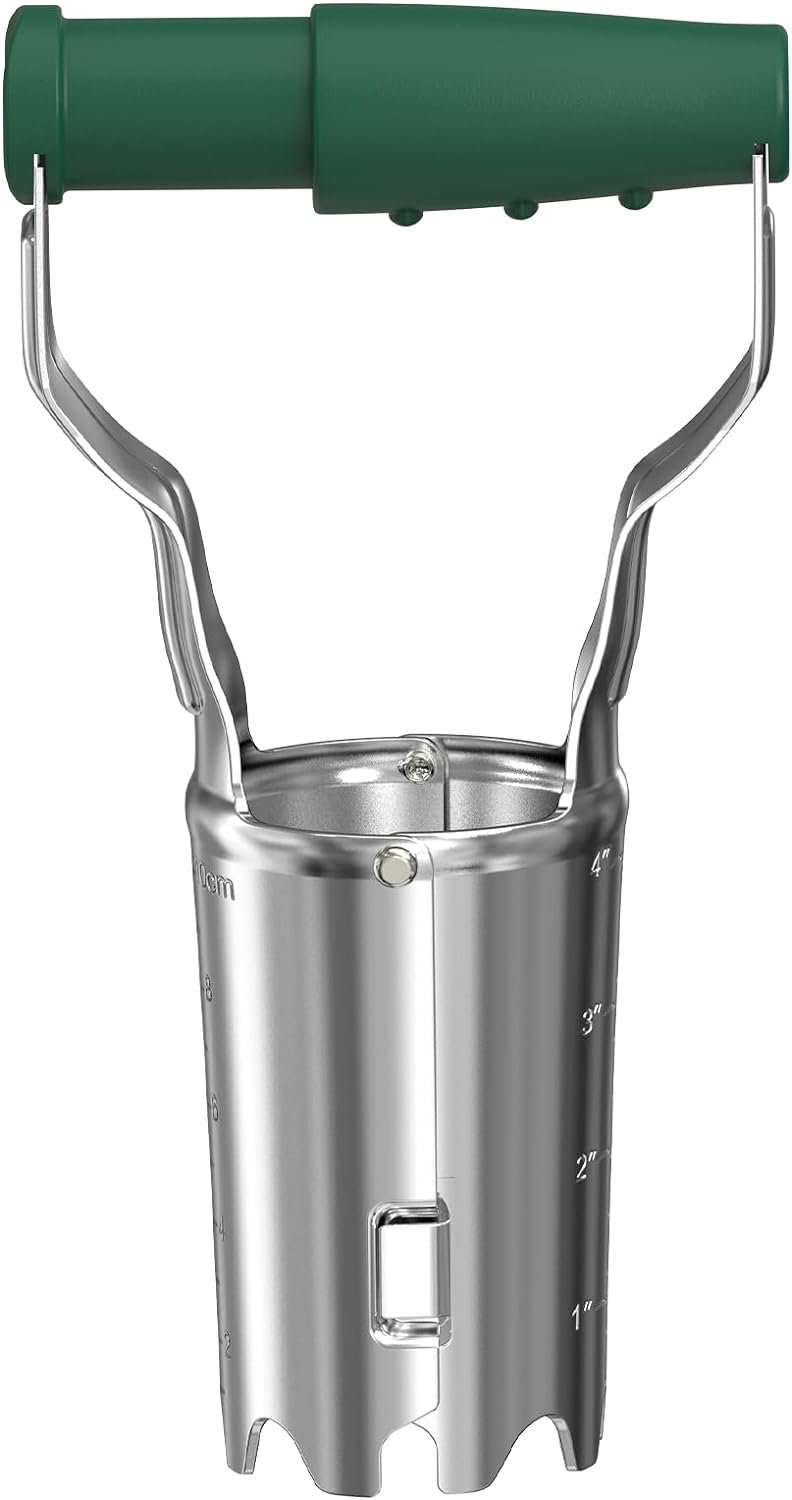 FLORA GUARD Bulb Planter with Depth Mark - Ideal Bulb Transplanter for Planting...