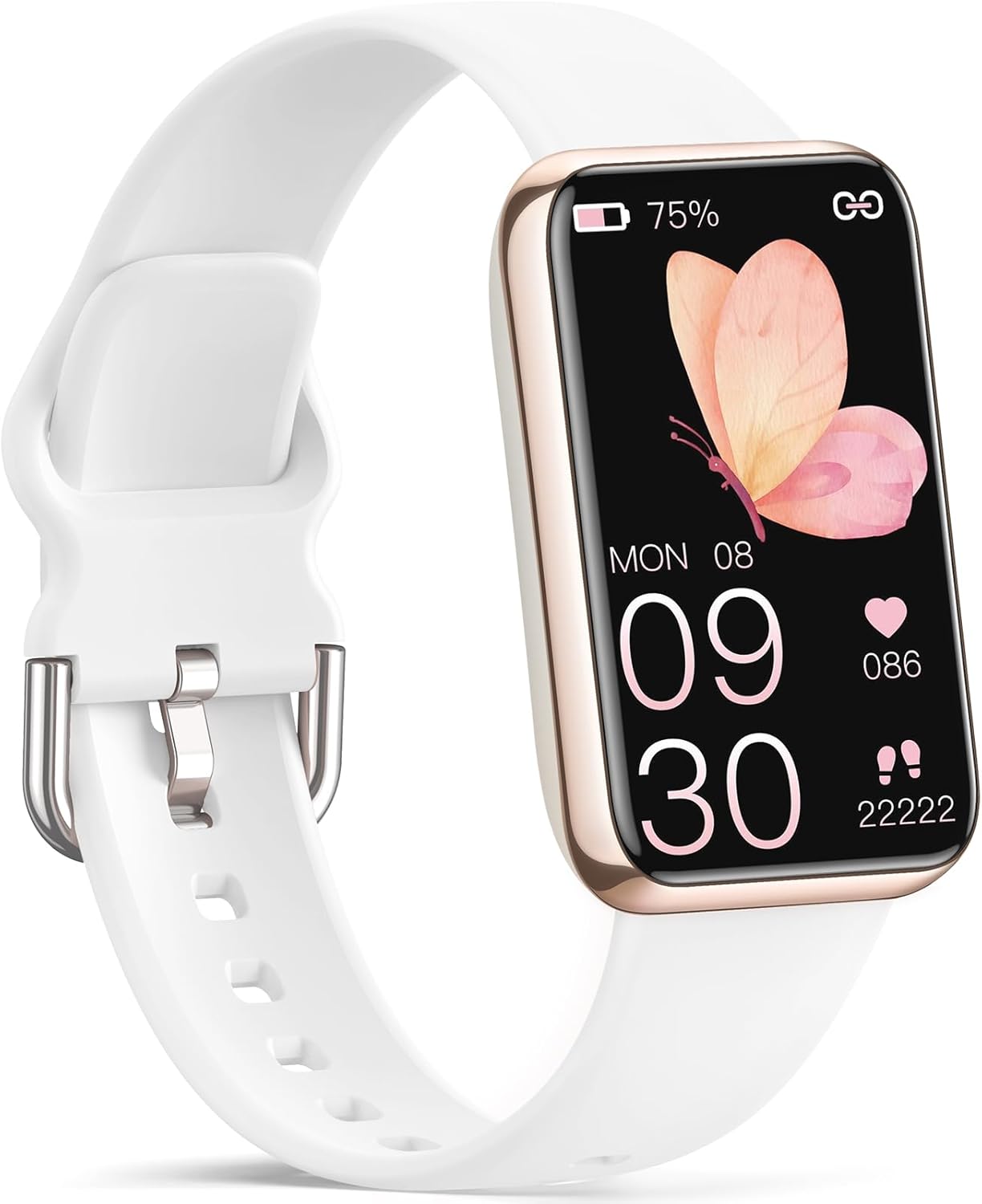 Slim Fitness Tracker, Special Fitness Tracker With Heart Rate, Blood Pressure, B...