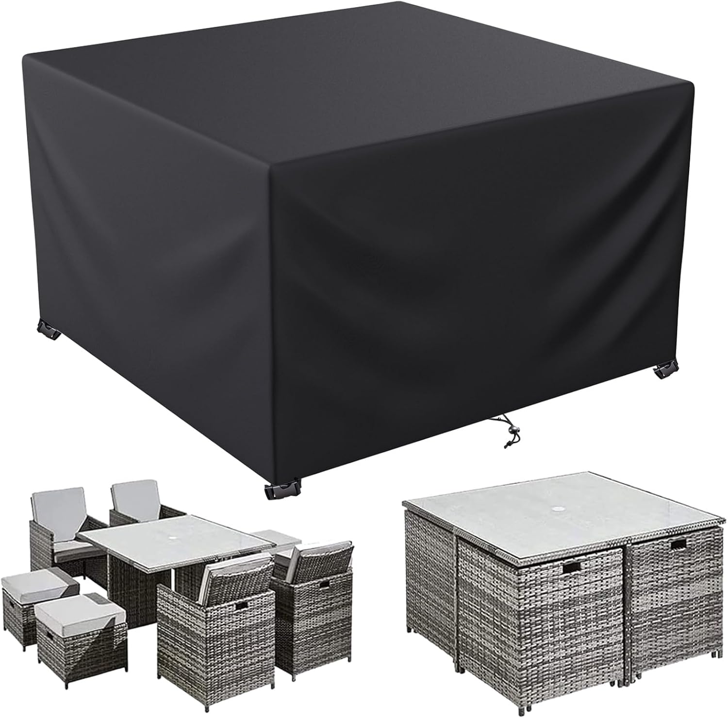 LCGOD Garden Furniture Covers, Special Patio Furniture Covers for All Weathers,...