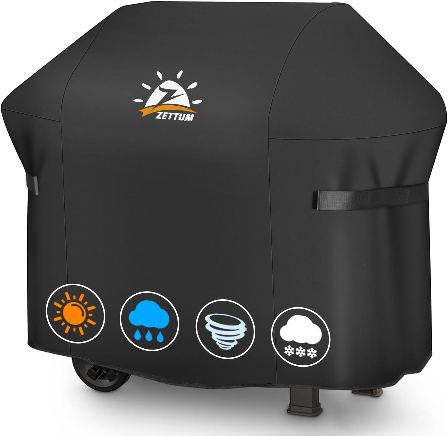 Zettum BBQ Cover, Special Grill Cover 132 CM, Premium 7106 Grill Barbecue Cover...
