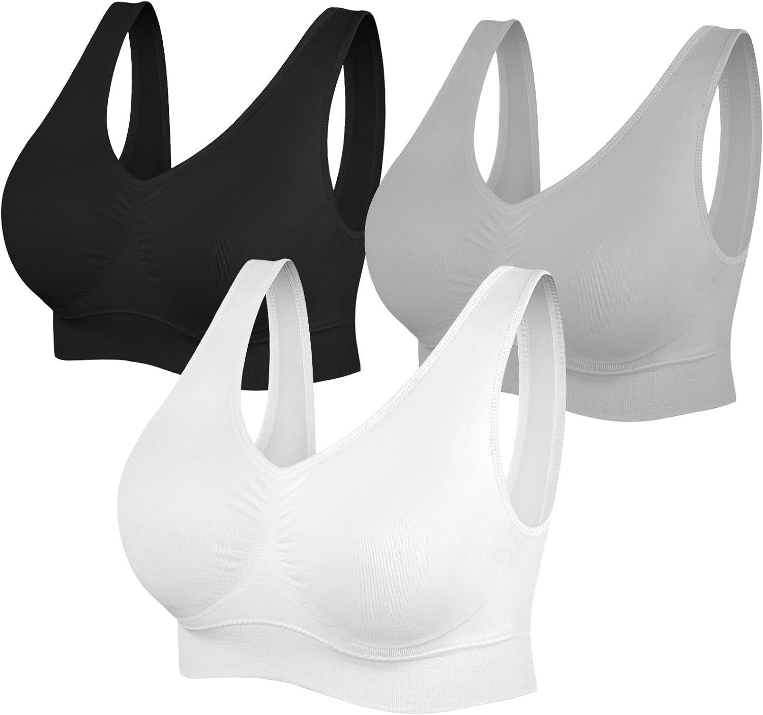 High-Quality SIMIYA Super Comfort Bra, Special Womens Sports Bras with Removable...