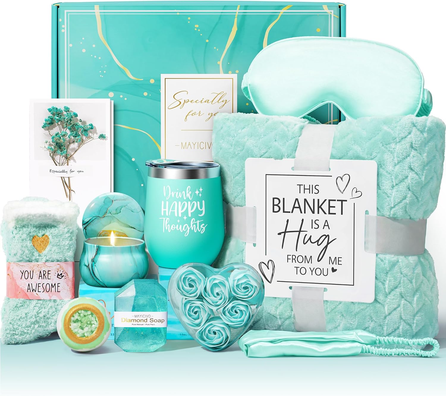 Birthday Gifts for Women Self Care Gifts Get Well Soon Gifts, Ocean Relaxing Spa...