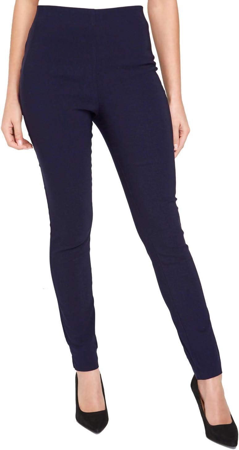 Roman Originals Stretch Trousers for Women UK Ladies High Waisted Pants Pull On...