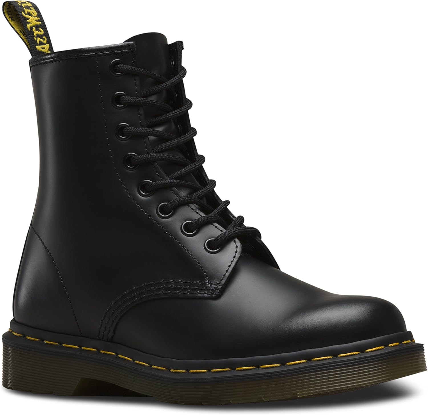 Dr. Martens Women's 1460 Smooth Leather Boot 5 Women/4 Men Black