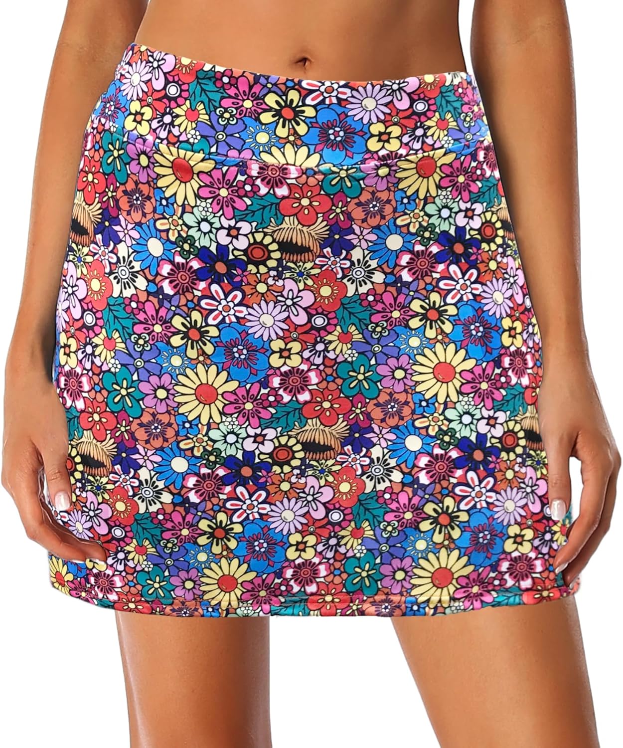 Oyamiki Women's Active Athletic Skort Lightweight Tennis Skirt Perfect for Runni...